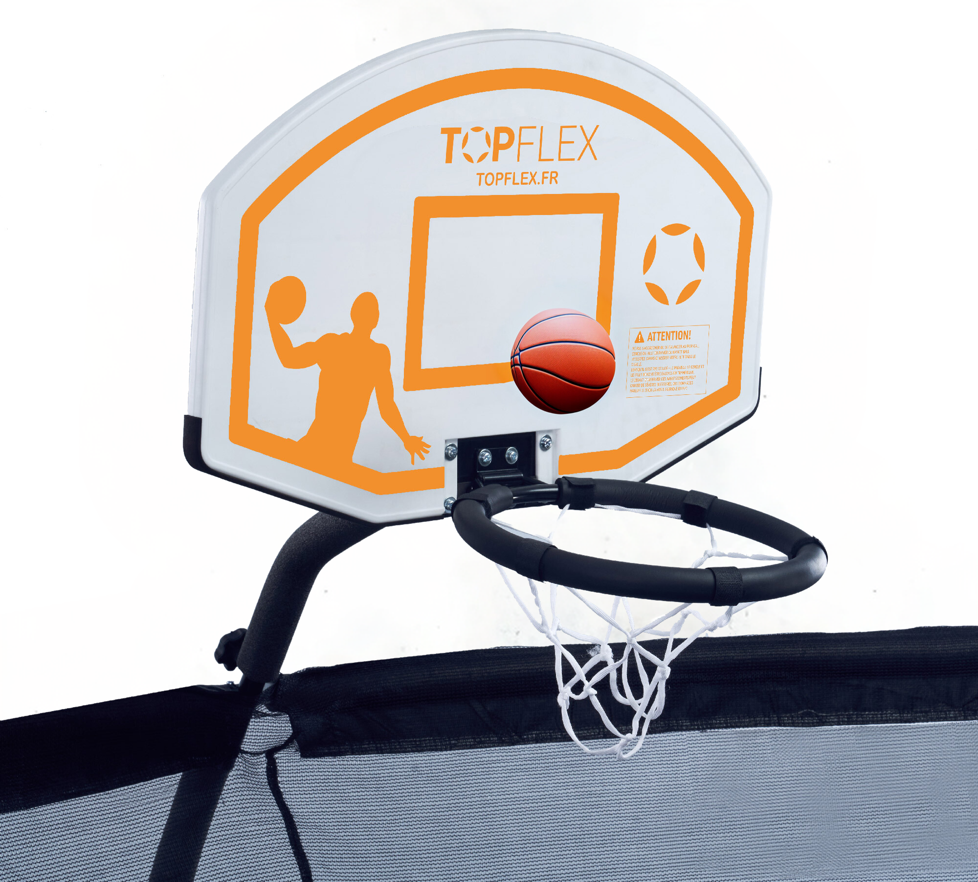 Pack trampoline Starflex Pro et Panier de basket 3
